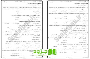  نمونه سوالات روانشناسی افراد با نیاز های خاص 2 